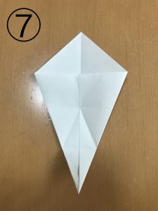ディズニーキャラクター　オラフの折り紙7